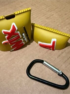 AirPod Case -Twix Snack Bag Keychain with Red Logo